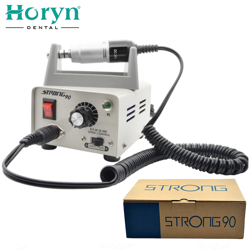 Nail Drill Machine - 65W 90 Micromotor 102L/E ประเภทจับเครื่องเจาะเล็บไฟฟ้าเล็บเครื่อง 35000RP