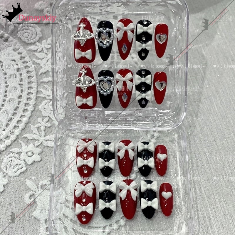 YiNuo*/Needy Girl Overdose Jir - Nail Art Press On บทวิจารณ์และราคา
