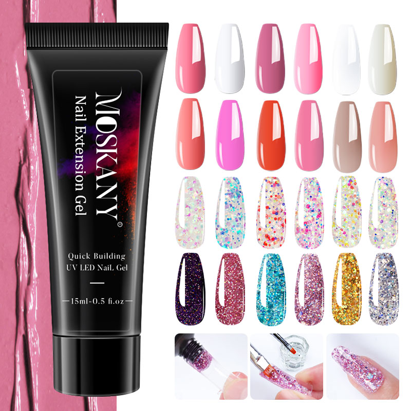 โพลีเล็บเจลชุดเต็ม 6W LED โคมไ - Nail Art Ombre บทวิจารณ์และราคา