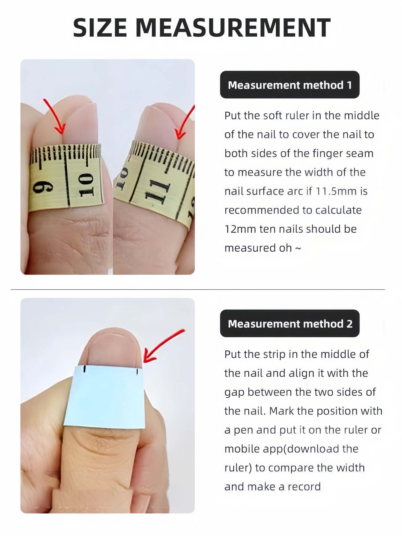 ชุดตกแต่งเล็บสไตล์การ์ตูนสีชมพ - Nail Art Press On บทวิจารณ์และราคา