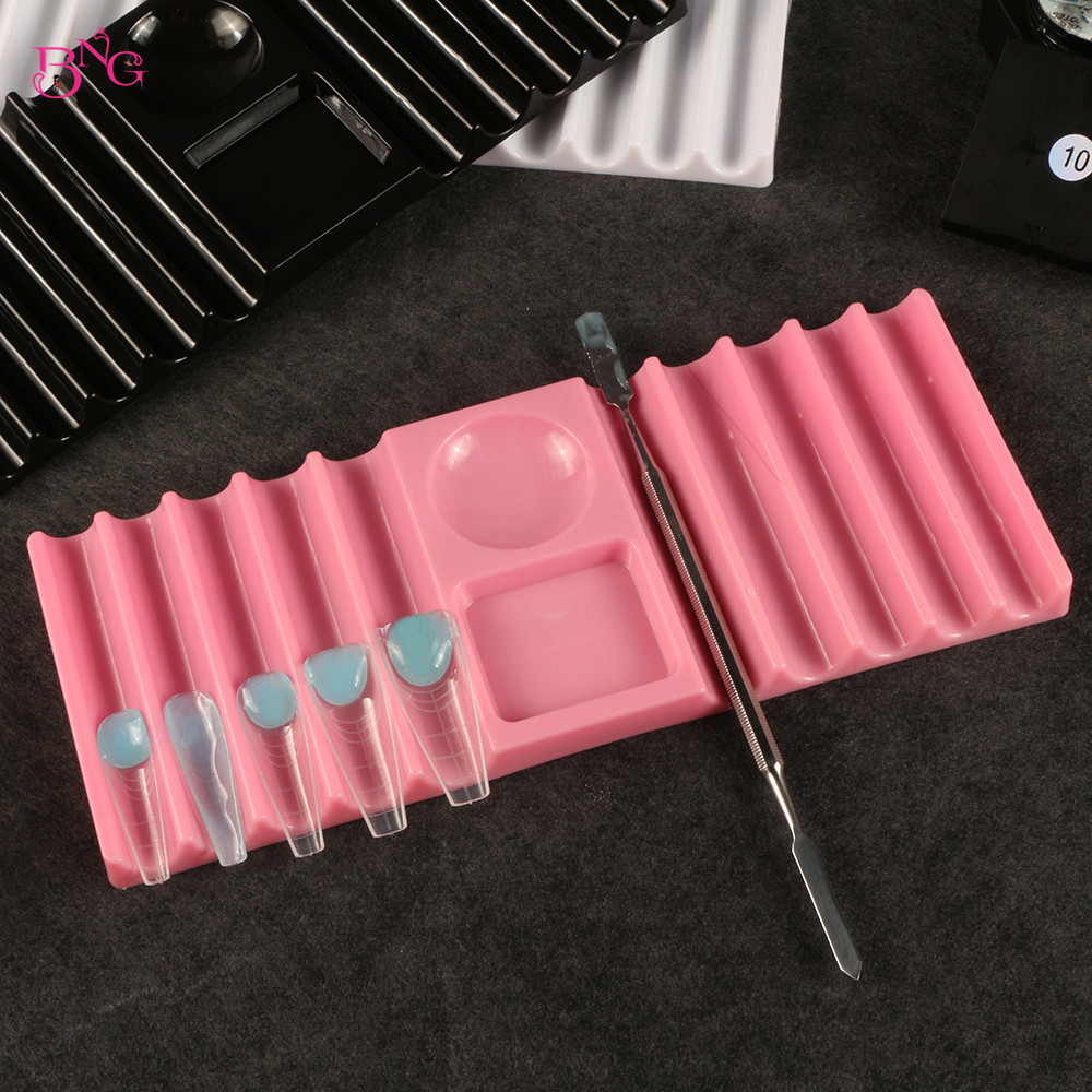 ที่วางปากกาพลาสติกแบบสองช่อง B - Nail Art Ombre บทวิจารณ์และราคา