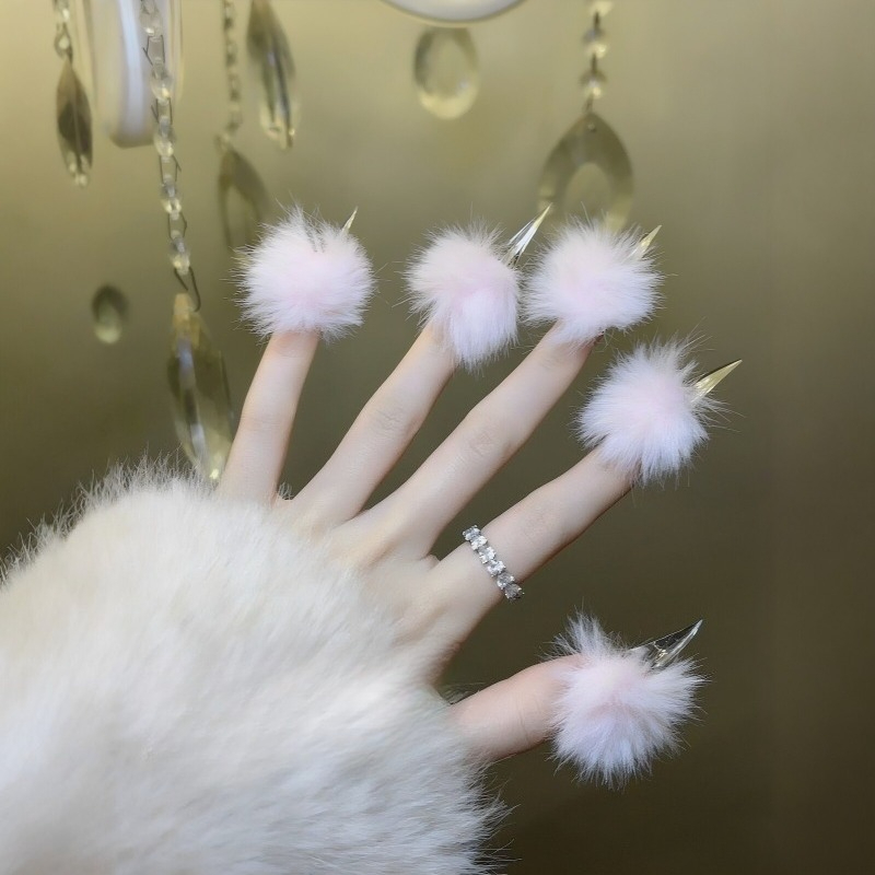 เล็บปลอมแบบกดติดลายกรงเล็บแมวย - Nail Art Press On บทวิจารณ์และราคา