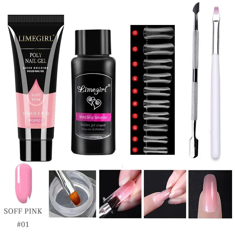 LIMEGIRL 15ml เล็บชุดเจล Quick - Nail Art Ombre บทวิจารณ์และราคา