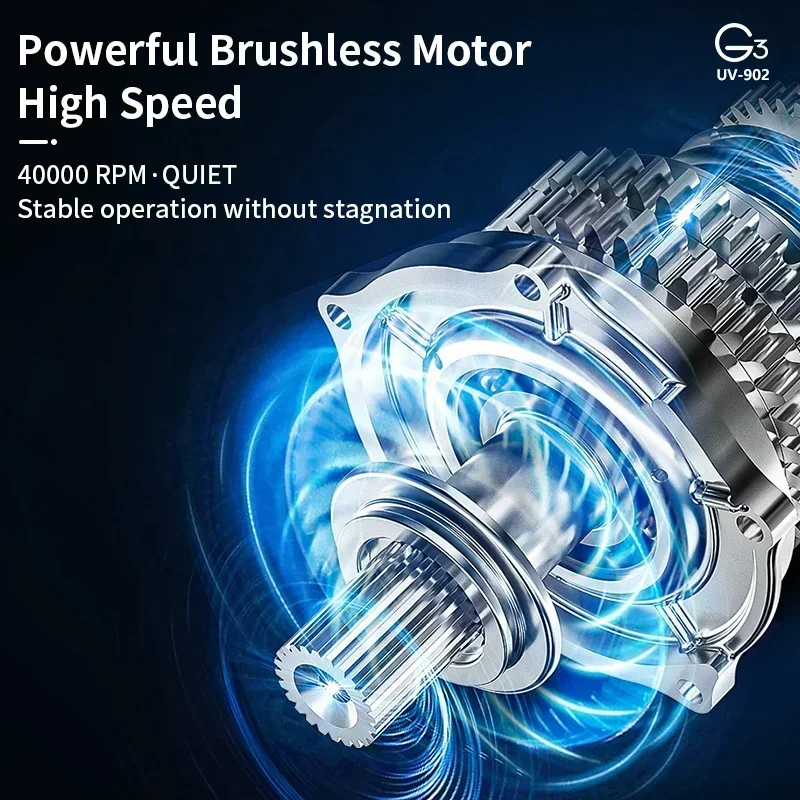 เครื่องเจียรเล็บไร้สาย oxxi UV - Nail Drill Machine บทวิจารณ์และราคา