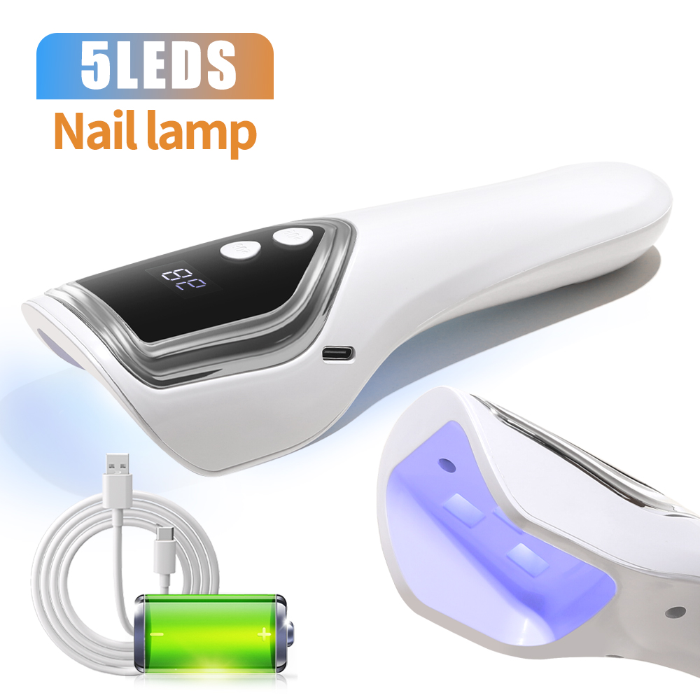 เครื่องอบเล็บ UV LED แบบพกพา ช - Nail Art Ombre บทวิจารณ์และราคา