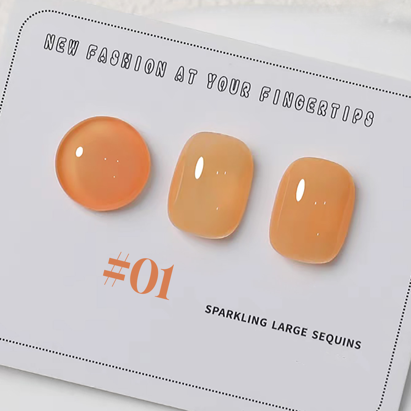 1-6 ชิ้น PSK ใหม่มาการอง แคนดี - Nail Art Orange บทวิจารณ์และราคา