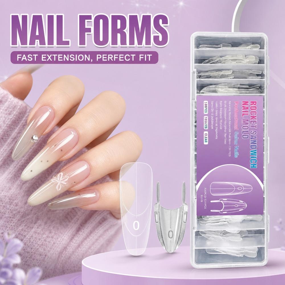 120 ชิ้น แม่พิมพ์ทำเล็บแซนวิช  - Nail Art Ombre บทวิจารณ์และราคา